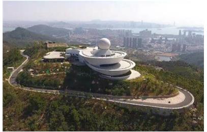 新一代天气雷达站“天语舟”